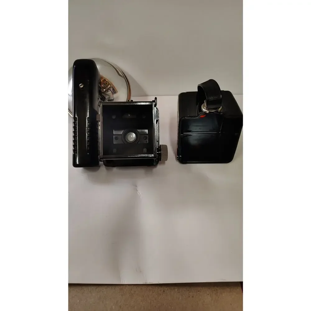 Vintage Kodak Brownie Hawkeye Flash Model Camera 1950s MCM Photography Decor